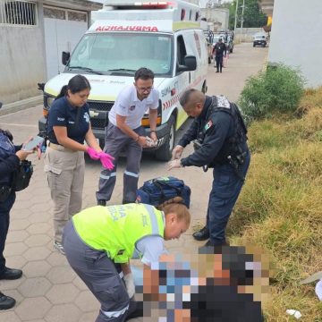 Balean a mujer durante robo de camioneta en San Pedro Cholula