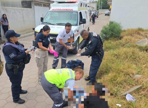 d4a253a8-4686-4a99-88f9-0ce322e1ff47 Balean a mujer durante robo de camioneta en San Pedro Cholula