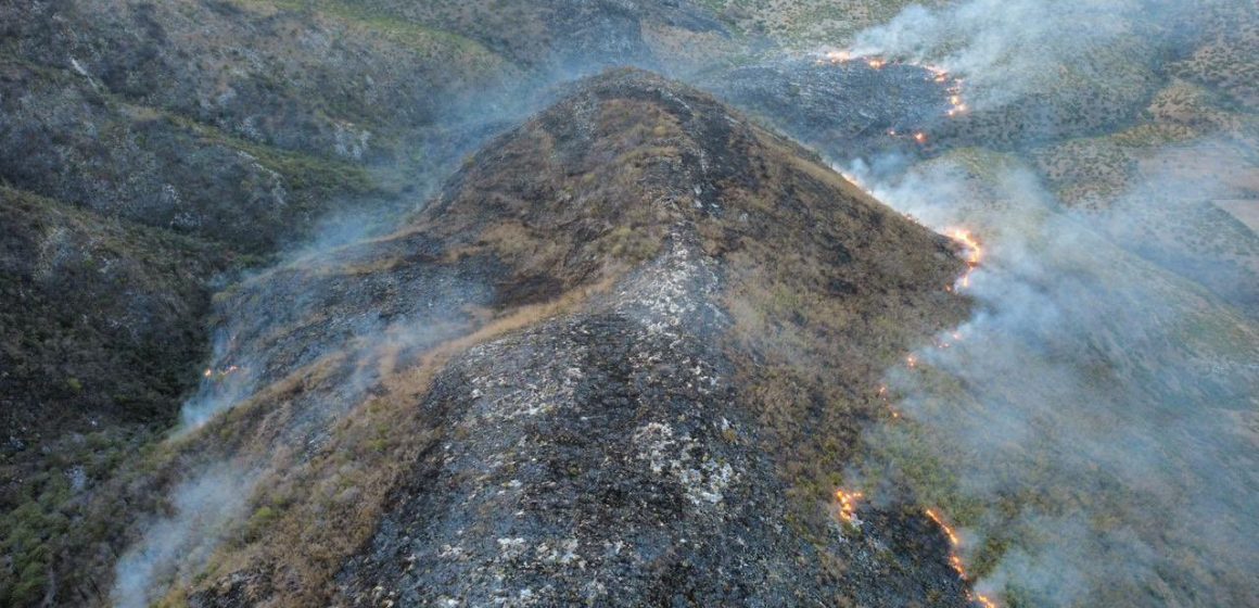 Incendio forestal en Tulcingo de Valle queda totalmente controlado tras afectar 70 hectáreas