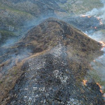 Incendio forestal en Tulcingo de Valle queda totalmente controlado tras afectar 70 hectáreas