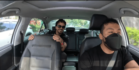 luis fonsi ¿Qué harías si Luis Fonsi se sube a tu coche?: Un conductor vivió este inesperado momento