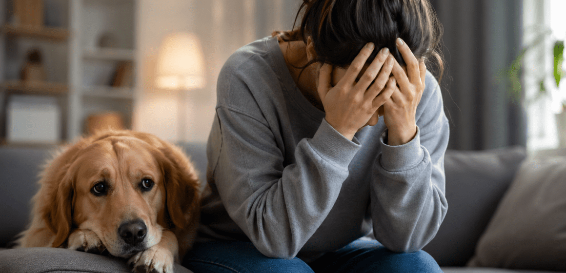 ¿Tu perro puede “contagiarse” de tu estrés?