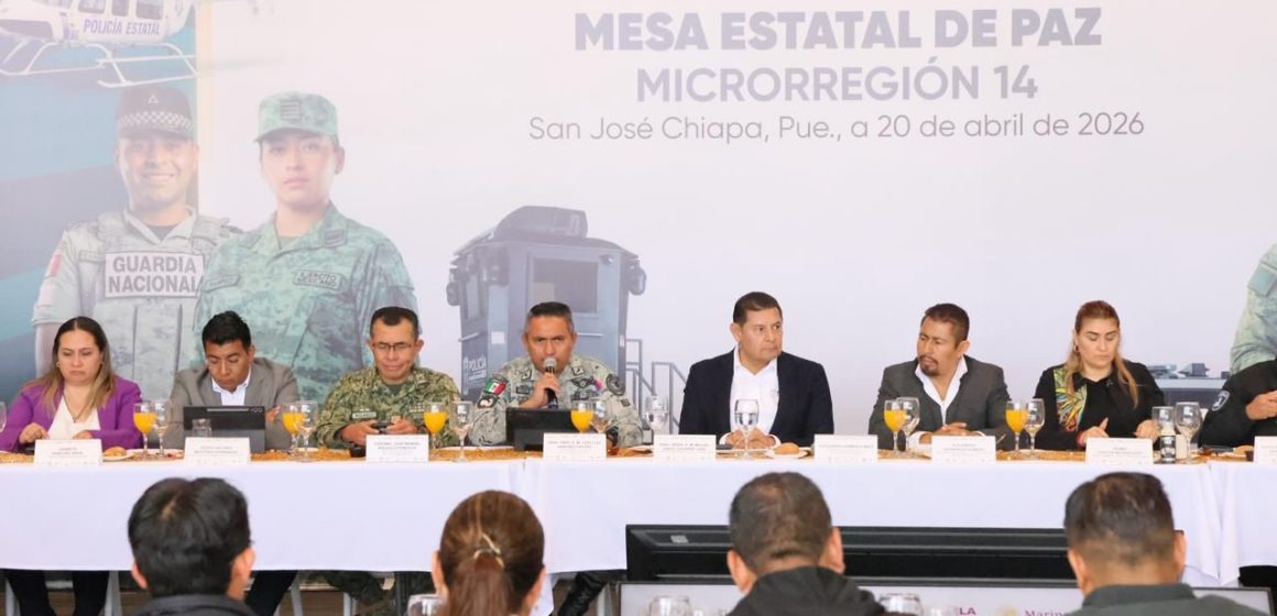 Armenta fortalece seguridad con Bases de Operaciones Interinstitucionales en la Región 14