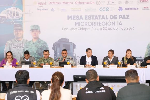 Armenta fortalece seguridad con Bases de Operaciones Interinstitucionales en la Región 14