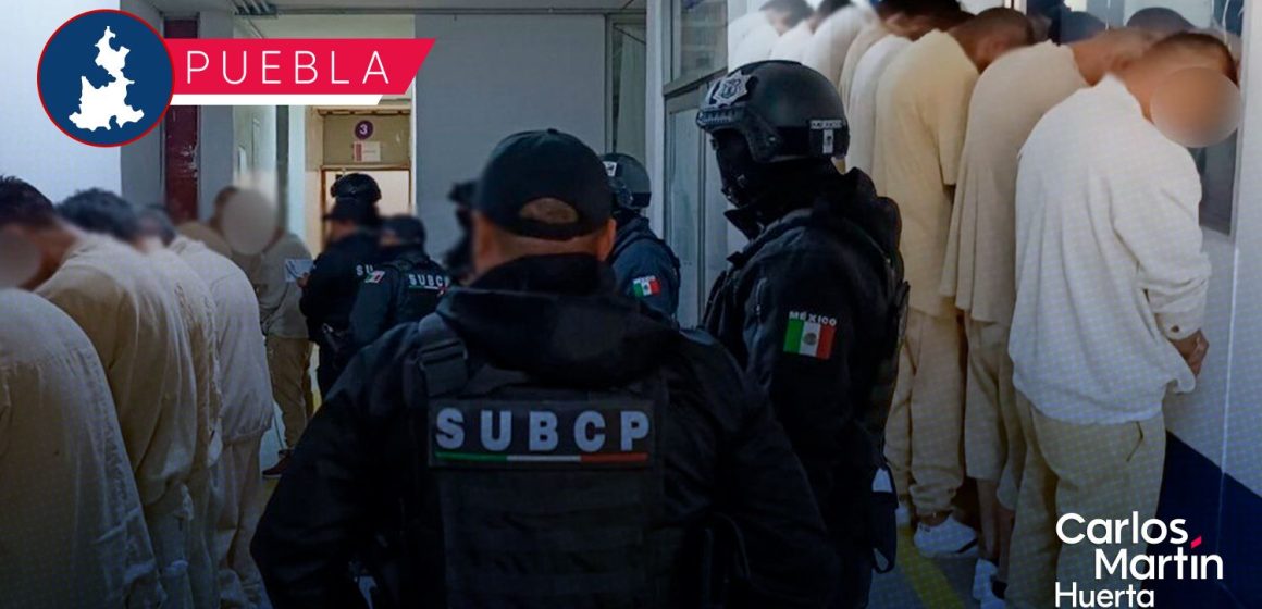 Trasladan a 11 internos de San Miguel a Tepexi de Rodríguez