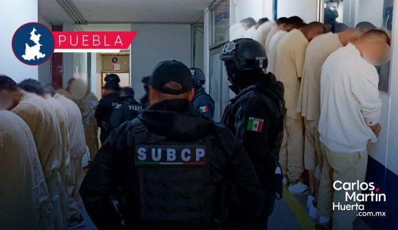 Trasladan a 11 internos de San Miguel a Tepexi de Rodríguez