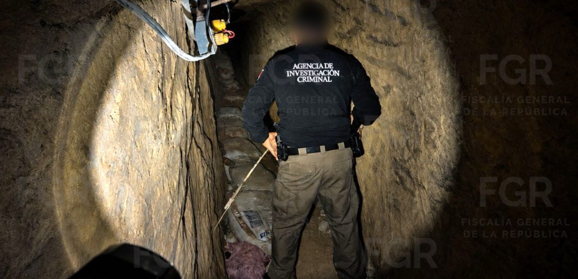 FGR asegura túnel para robo de combustible en instalaciones de Pemex en Nuevo León