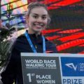 Alegna González impone récord nacional y gana medio maratón de marcha de Rio Maior