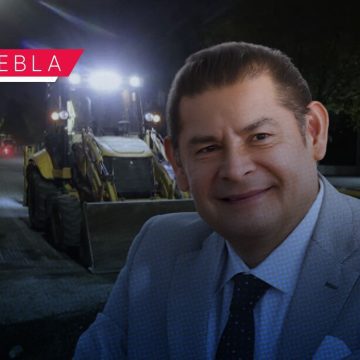 Armenta anuncia rehabilitación nocturna de 5 mil calles en Puebla y proyectos de conectividad