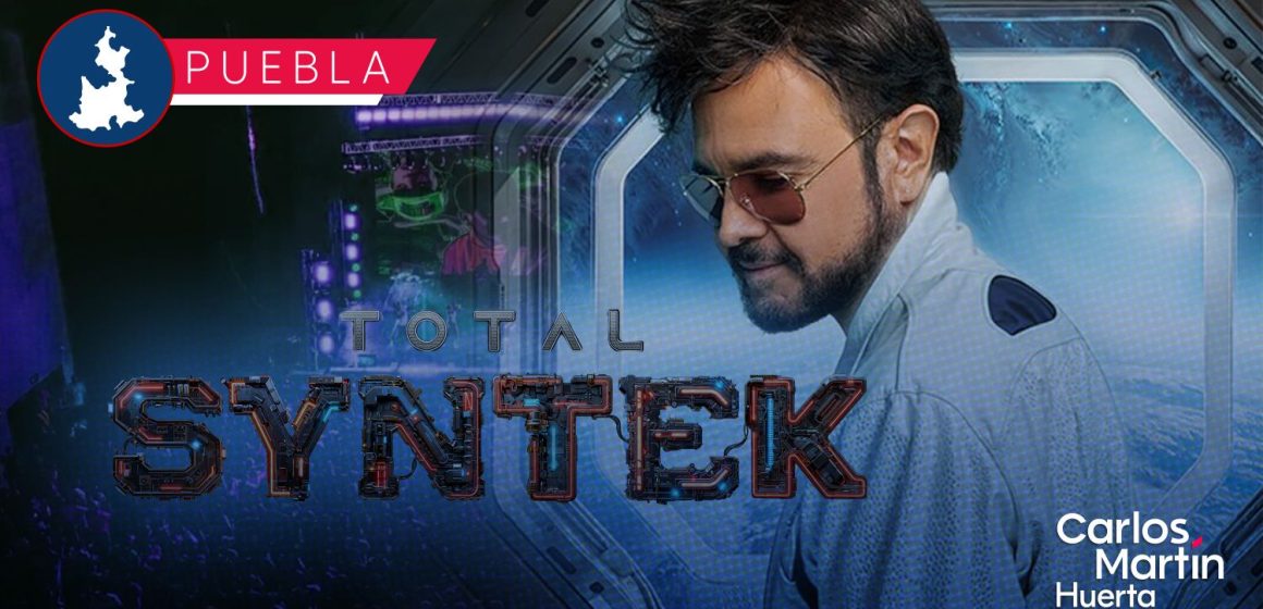 Aleks Syntek llega a Puebla con su "Total Syntek Tour 2026"