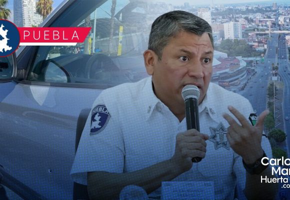 Confirma SSP ocho casos de vehículos con impactos de bala en Vía Atlixcáyotl