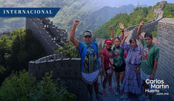 Atletas indígenas conquistan el Maratón de la Gran Muralla China con 5 medallas