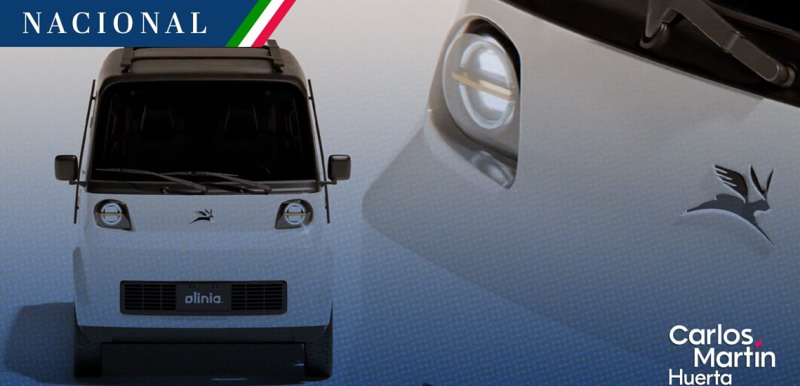 Así luce Olinia, el auto 100% eléctrico hecho en México
