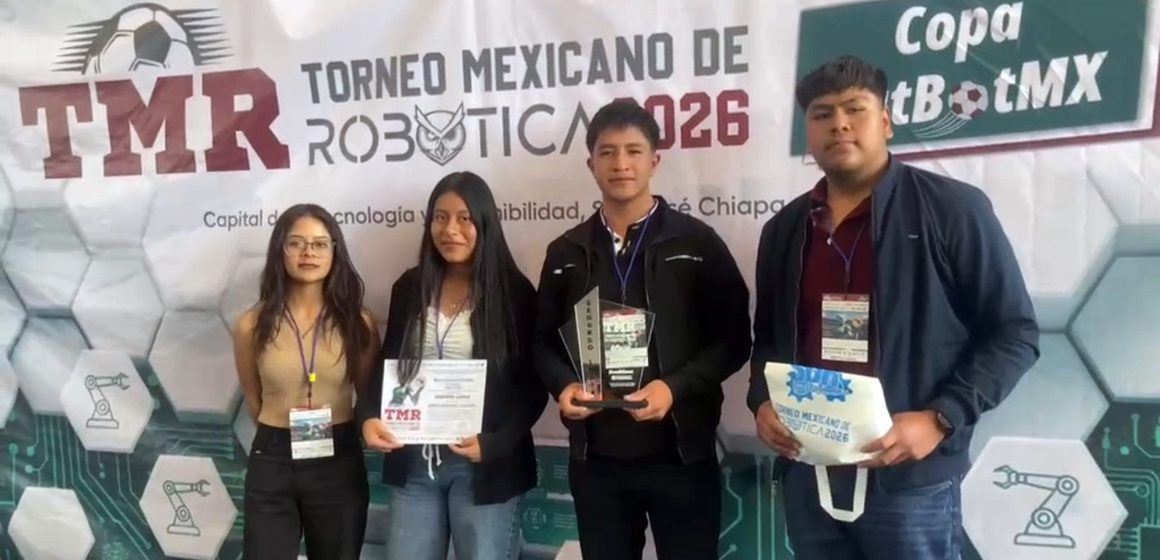 Obtiene BUAP segundo lugar en el Torneo Mexicano de Robótica 2026