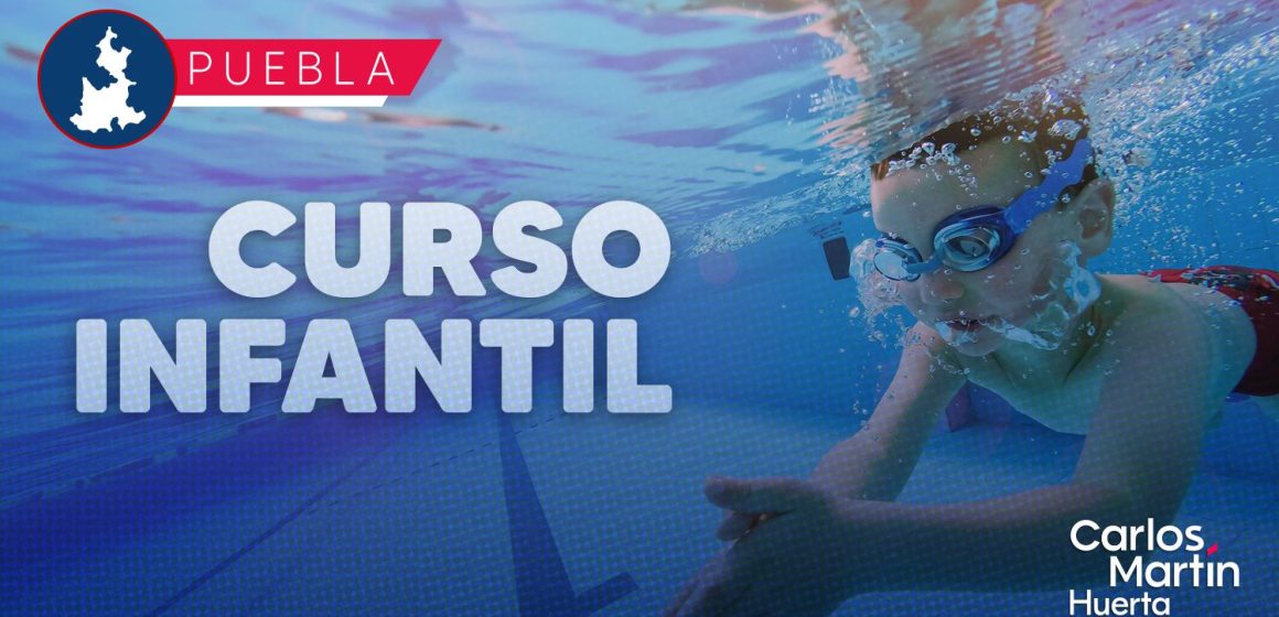 BUAP convoca a Curso de Natación Infantil 2026