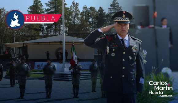 Toma protesta Carlos Alberto Soto Muerza como nuevo coordinador de la Guardia Nacional en Puebla