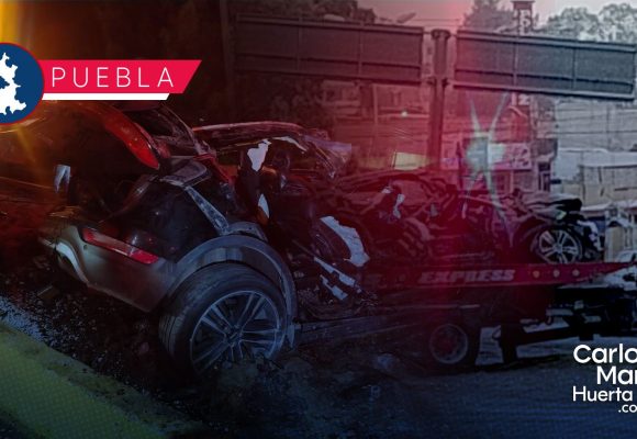Choque México-Puebla - cuatro muertos Mueren cuatro integrantes de una familia tras chocar en la México-Puebla