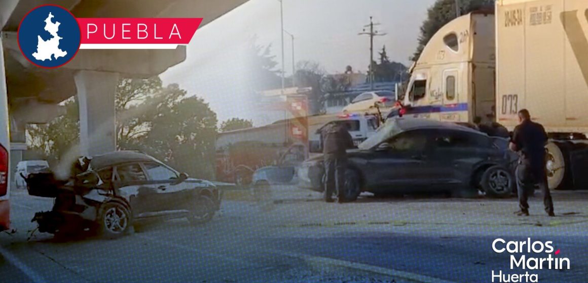 Muere joven tras choque en la autopista México-Puebla, a la altura de La María