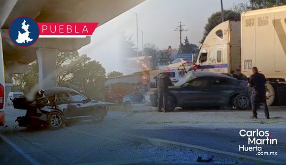 Muere joven tras choque en la autopista México-Puebla, a la altura de La María