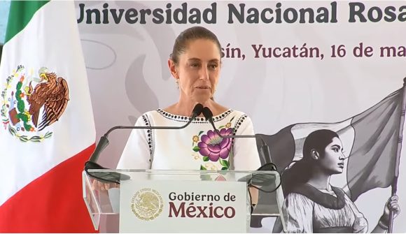 “Ninguna persona que no sea honesta, puede esconderse bajo el halo de la transformación: Sheinbaum