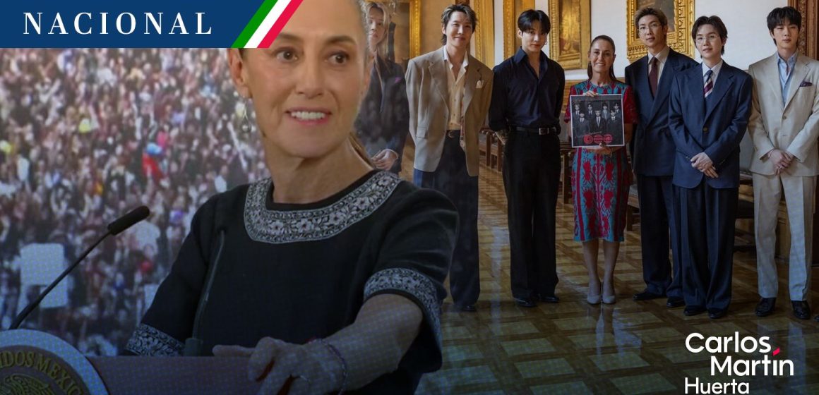 BTS regresará a México en 2027: Sheinbaum