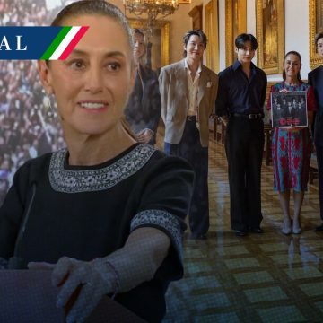 Claudia Sheinbaum - BTS BTS regresará a México en 2027: Sheinbaum