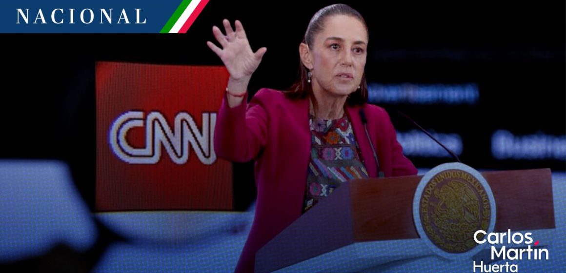 Sheinbaum califica “sensacionalista” nota de CNN sobre operación de la CIA en México