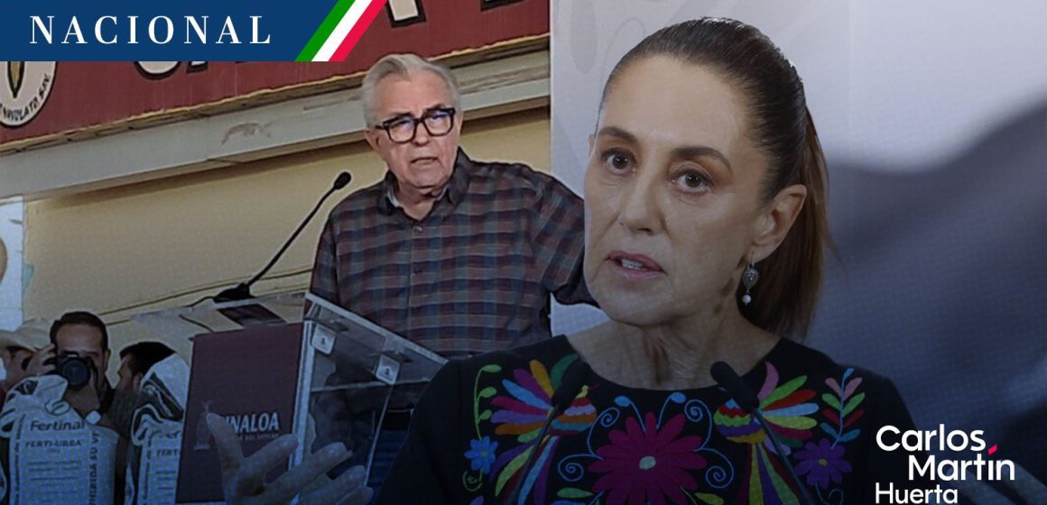 Claudia Sheinbaum - Rubén Rocha Moya Sheinbaum confirma que la UIF congeló cuentas de Rubén Rocha Moya