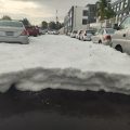 Alerta en complejos deportivos de Puebla: Fuerte granizada colapsa accesos