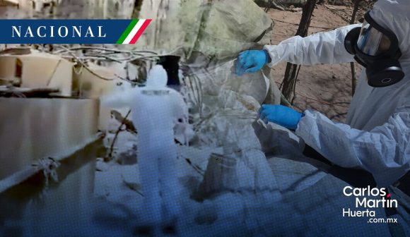 Desmantelan tres laboratorios en Sinaloa; aseguran toneladas de metanfetamina