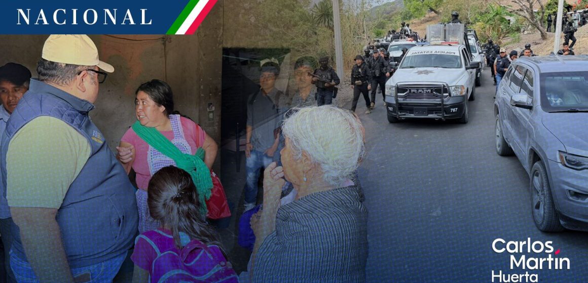 Gobernación interviene en Chilapa por ola de violencia y desplazados