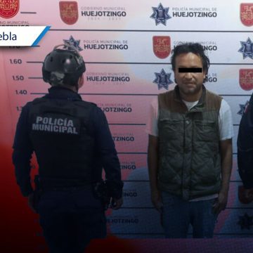  Frustran robo en hotel y detiene a presunto delincuente en Huejotzingo