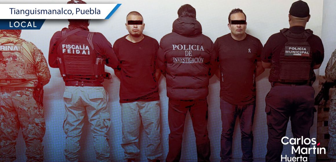 Cae Julián N., presunto líder criminal que operaba en Atlixco y Tianguismanalco
