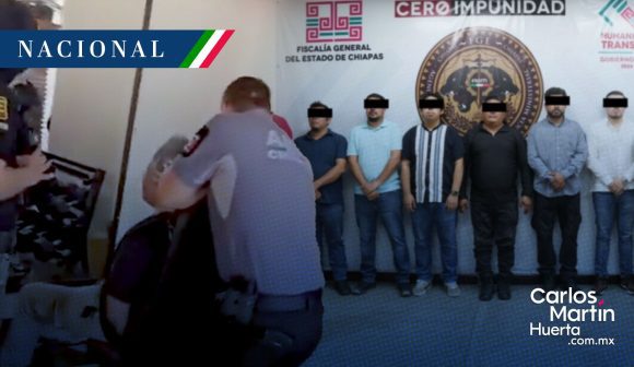 Detienen a 14 policías de Chiapas tras videos de tortura a detenidos