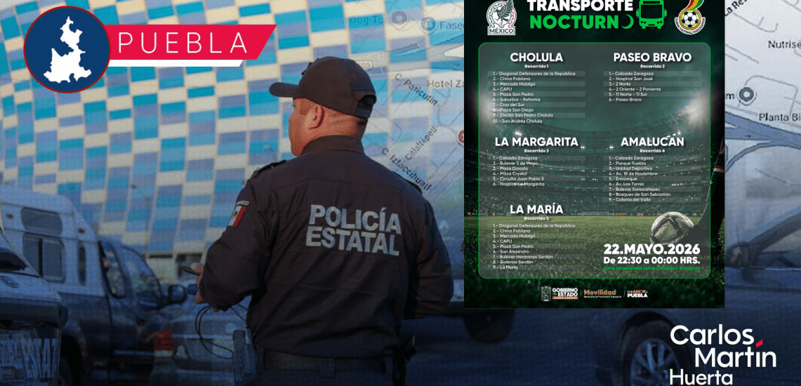 Habrá transporte público nocturnompor partido México vs Ghana
