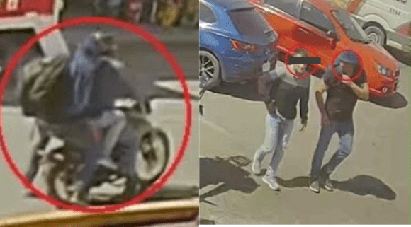 Asalto a cuentahabientes en BBVA de Amozoc