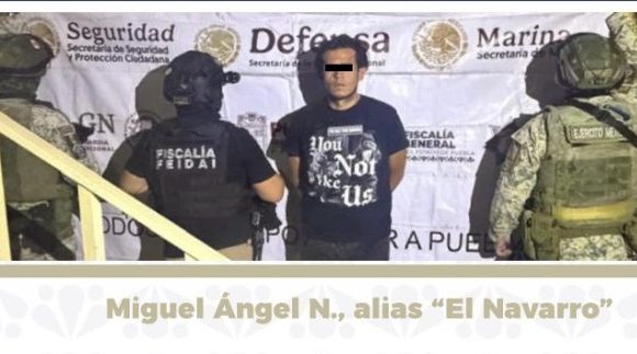 Cae “El Navarro” presunto proveedor de “Los Cuijes” en Juan C. Bonilla