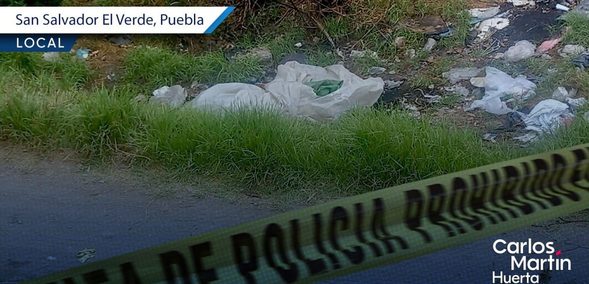 Encobijado Texmelucan - El Verde Hallan cuerpo encobijado en límites de Texmelucan y El Verde