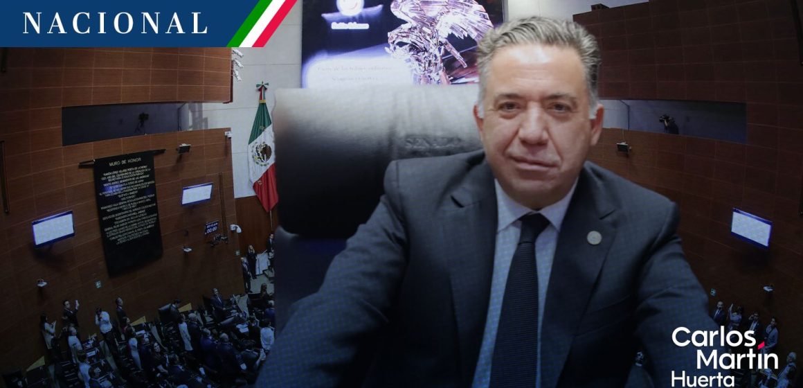 Enrique Inzunza se reincorpora al Senado tras licencia 