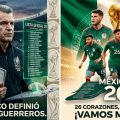El sueño mundialista tiene nombres:La lista de 26 convocados de México