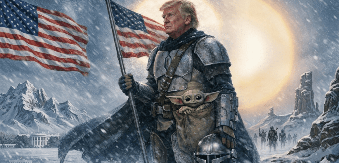 La Casa Blanca celebra el “Star Wars Day” con imagen de Trump generada por IA