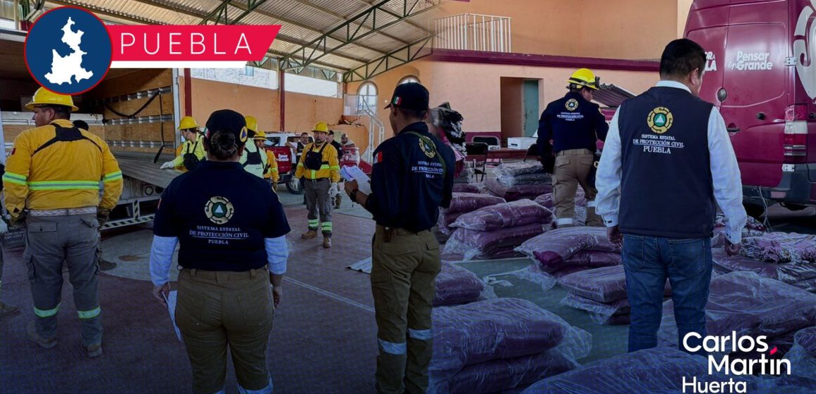 Gobierno del Estado entrega apoyos a familias afectadas por lluvias en Ixtacamaxtitlán