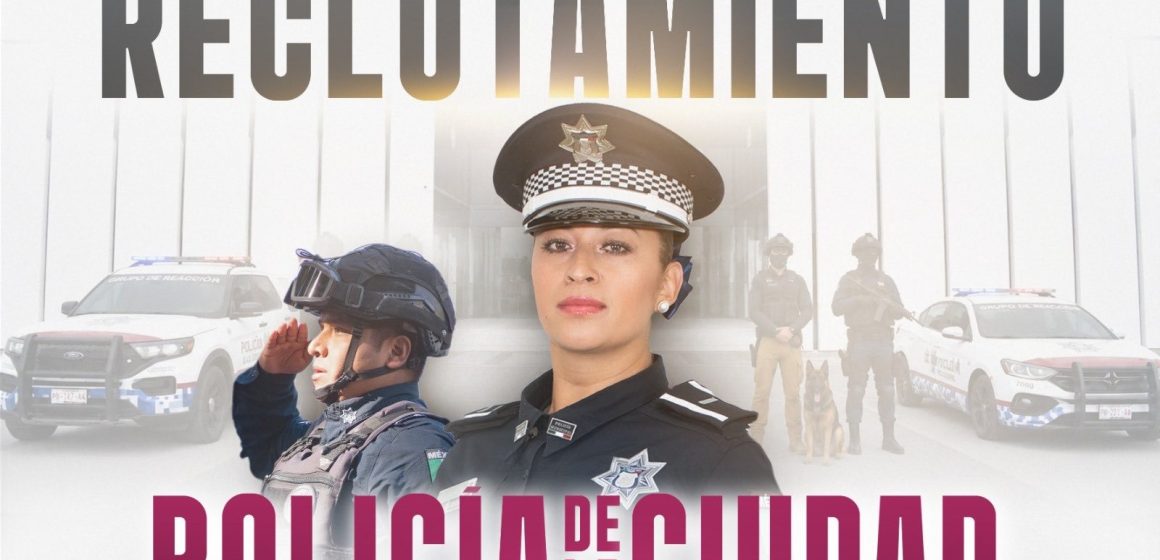 Este 19 y 20 de mayo habrá reclutamiento para la Policía de la Ciudad en Puebla