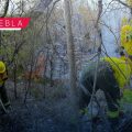 Reportan 85% de control en incendio forestal de Cohetzala tras 5 días de combate