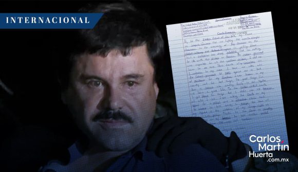“Yo no hice daño a nadie”: ‘El Chapo’ Guzmán en nueva carta