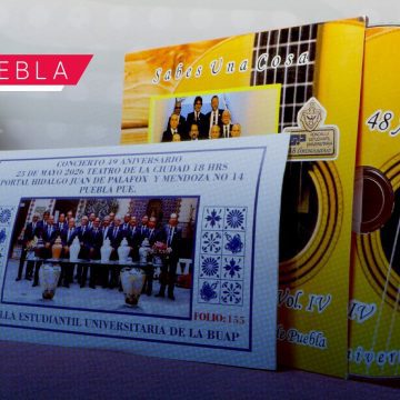 La Rondalla Estudiantil Universitaria de Puebla celebra su 49 aniversario con concierto gratuito