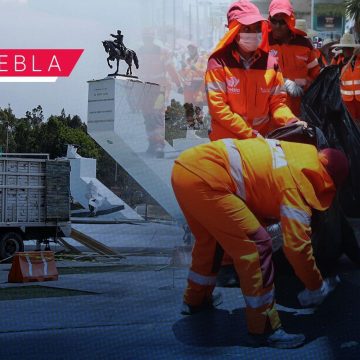 Gobierno de la Ciudad despliega operativo especial de limpieza para el desfile del 5 de Mayo