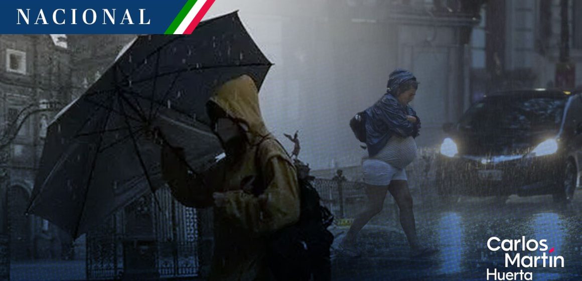 Lluvias intensas en Puebla y Veracruz ante avance de la onda tropical 2 y vaguada en altura
