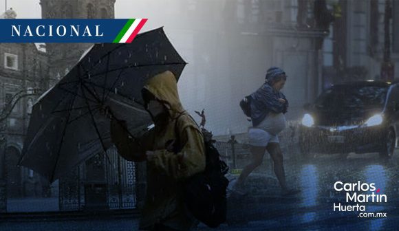 Lluvias intensas en Puebla y Veracruz ante avance de la onda tropical 2 y vaguada en altura