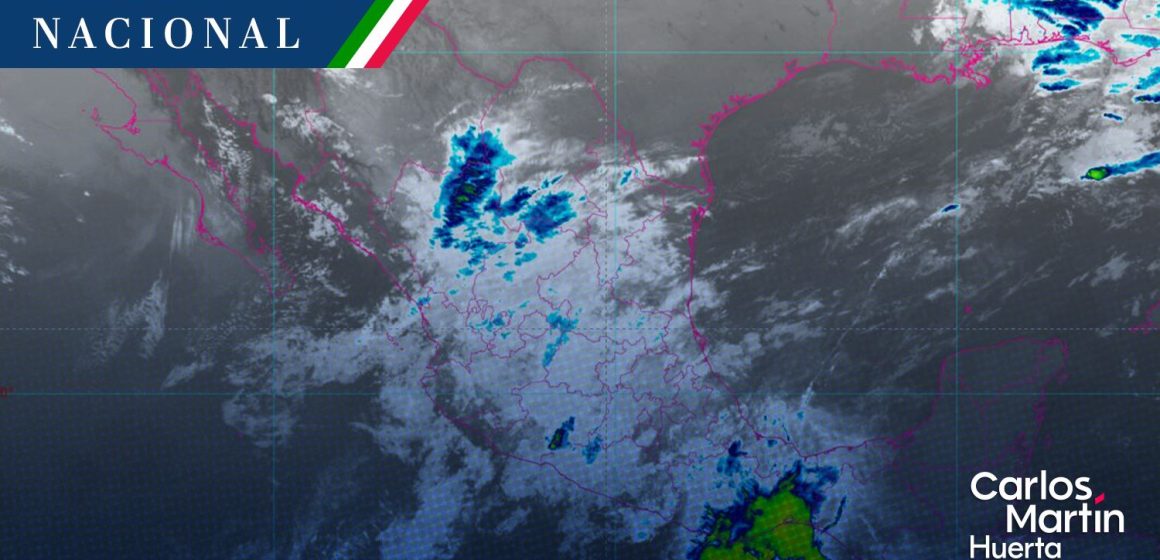 Frente frío 50 provoca lluvias fuertes en 11 estados y refresca el centro del país
